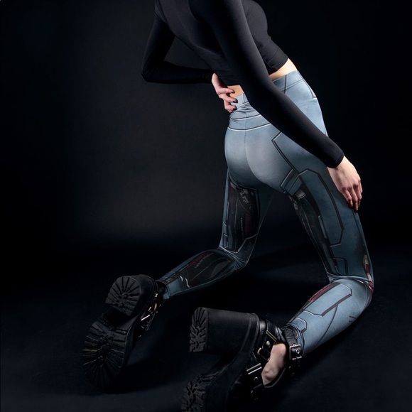 Blackmilk Pants - Black Milk Cyberpunk Leggings